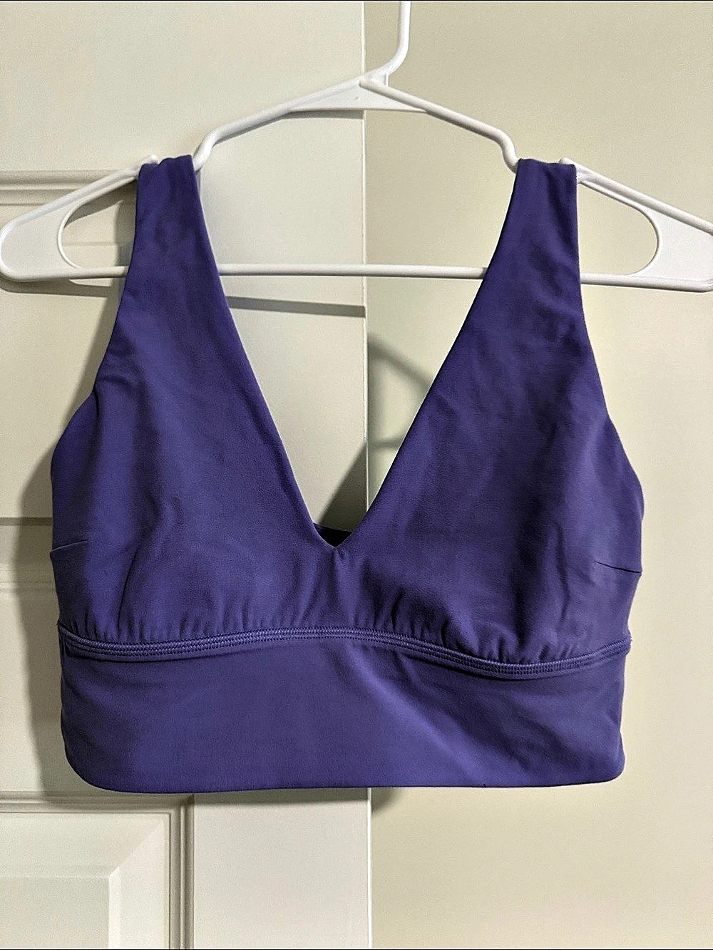lululemon Align V-Neck Bra - Dark Lavender- 8